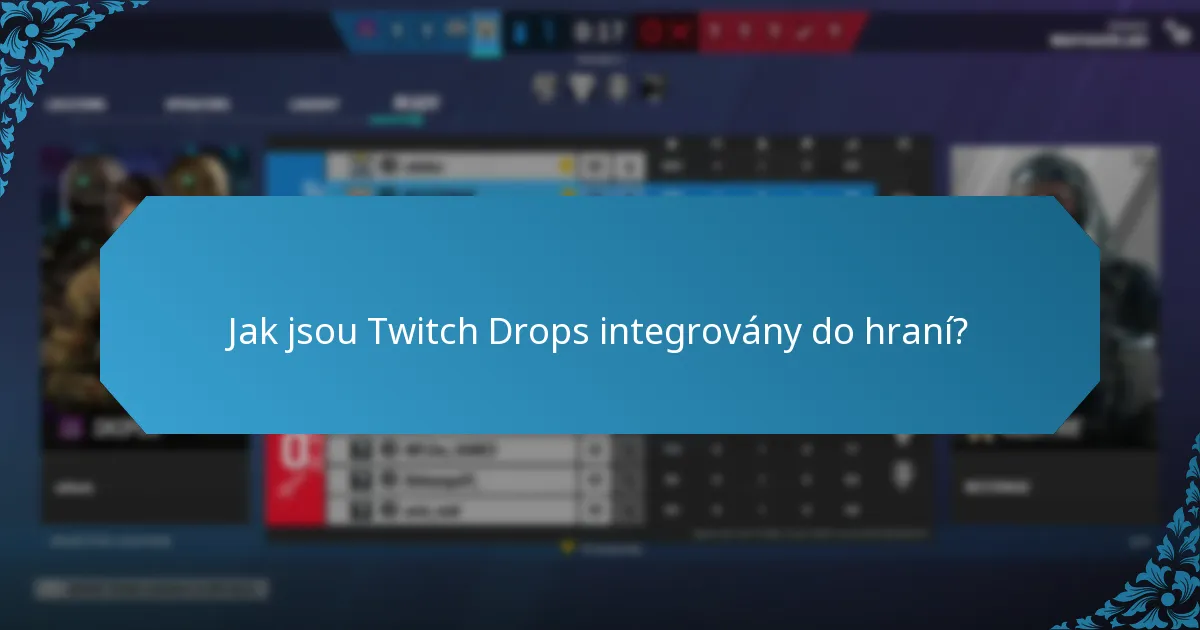 Jaké jsou klíčové živé události s Twitch Drops?