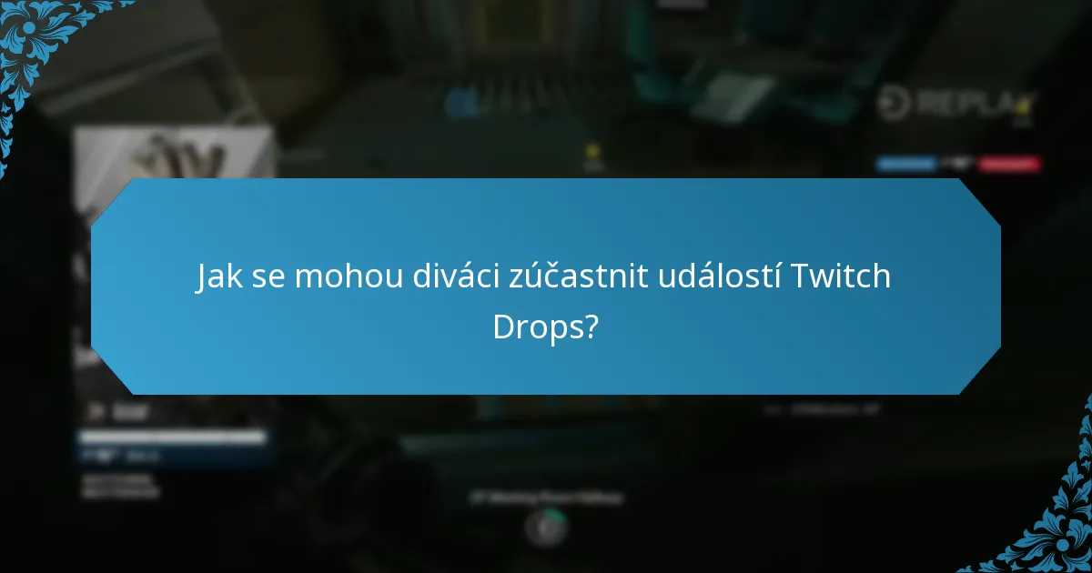 Kdy jsou naplánovány nadcházející události Twitch Drops?