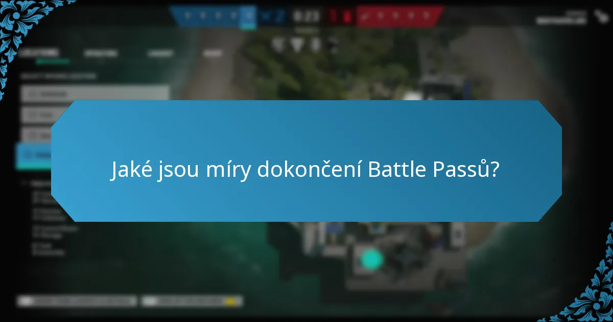 Jaké trendy lze pozorovat v systémech Battle Pass?