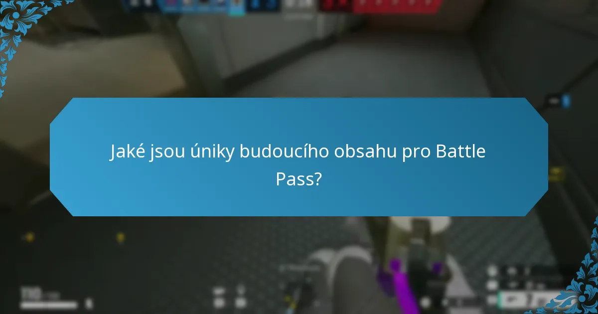Jak komunita diskutuje o únikách Battle Passu?
